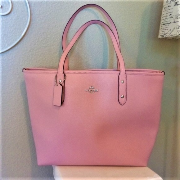 Coach Handbags - Coach F58846 City Tote Blush Crossgrain Leather